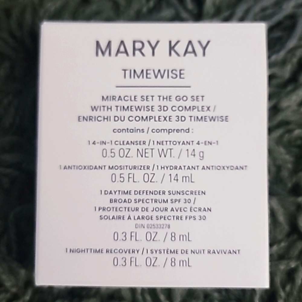 🧼🧴NIB Mary Kay Miracle Set The Go Set: Combination to Oily🧴🧼